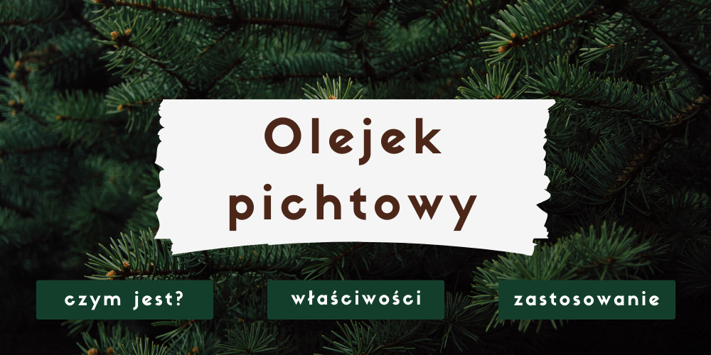 Olejek pichtowy - właściwości i zastosowanie