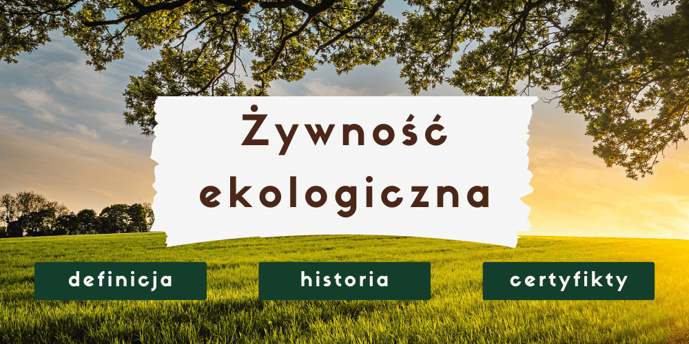Żywność ekologiczna – definicja, historia, certyfikacja