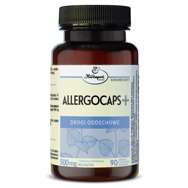 Allergocaps+ na alergię 90 kapsułek - Herbapol Kraków