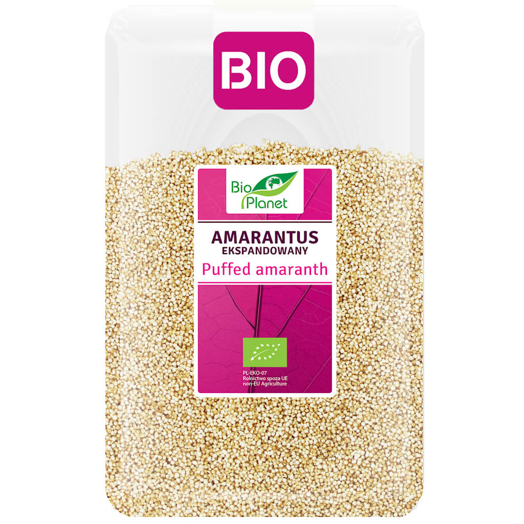Amarantus ekspandowany BIO 200 g - Bio Planet