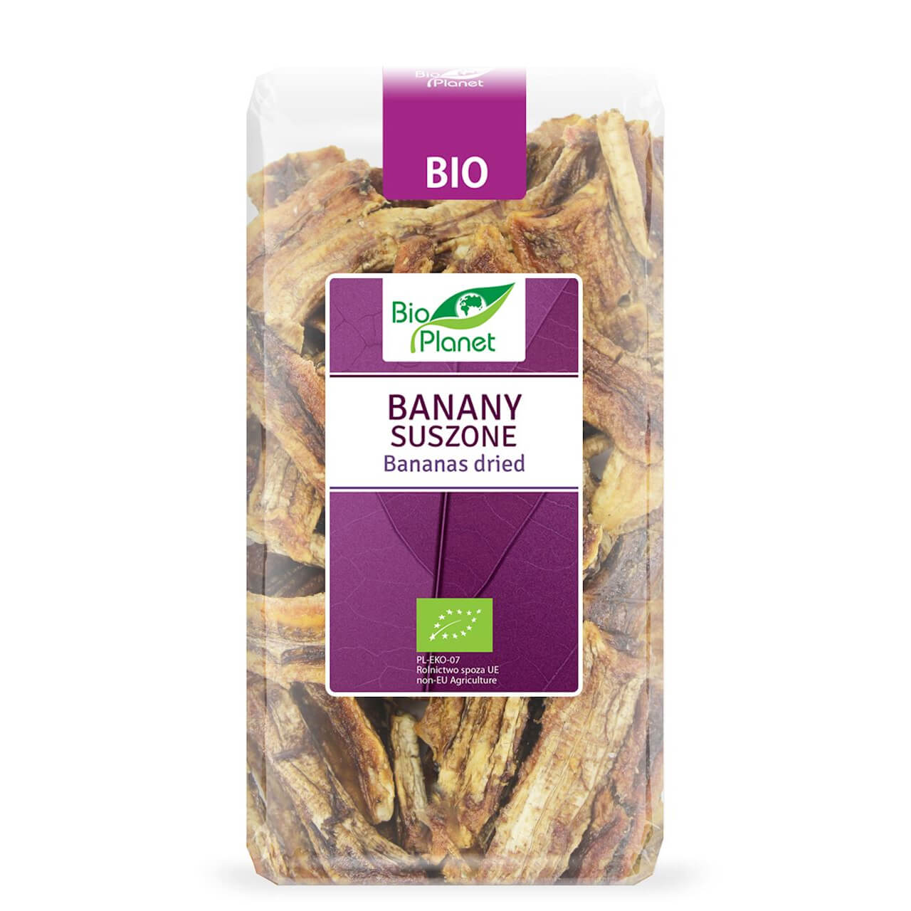 Banany suszone BIO 400 g - Bio Planet