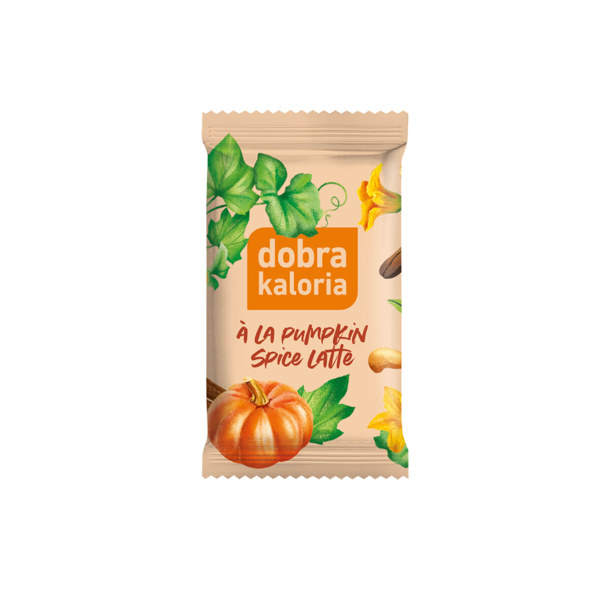 Batoniki z nerkowców à la pumpkin spice latte (6 × 17 g) 102 g - Dobra Kaloria