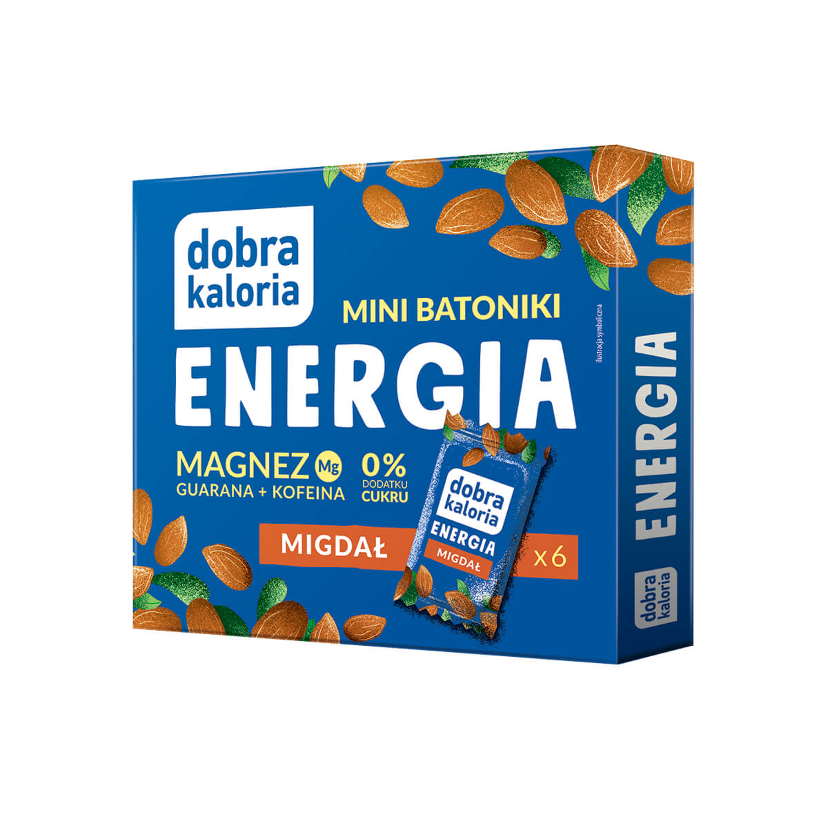 Batoniki z nerkowców Energia (6 × 17 g) 102 g - Dobra Kaloria