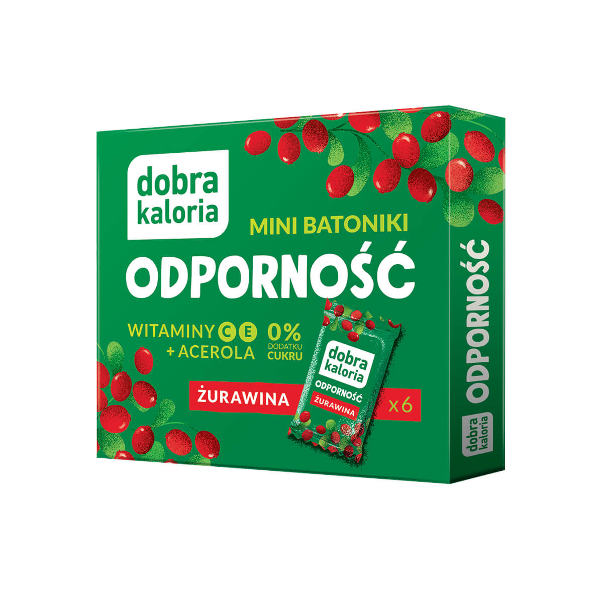 Batoniki z nerkowców Odporność (6 × 17 g) 102 g - Dobra Kaloria