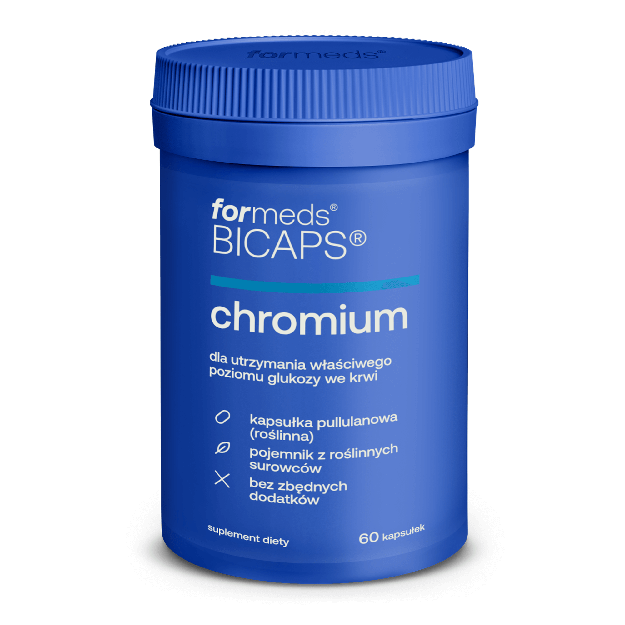 BICAPS CHROMIUM Chrom 60 kapsułek - ForMeds