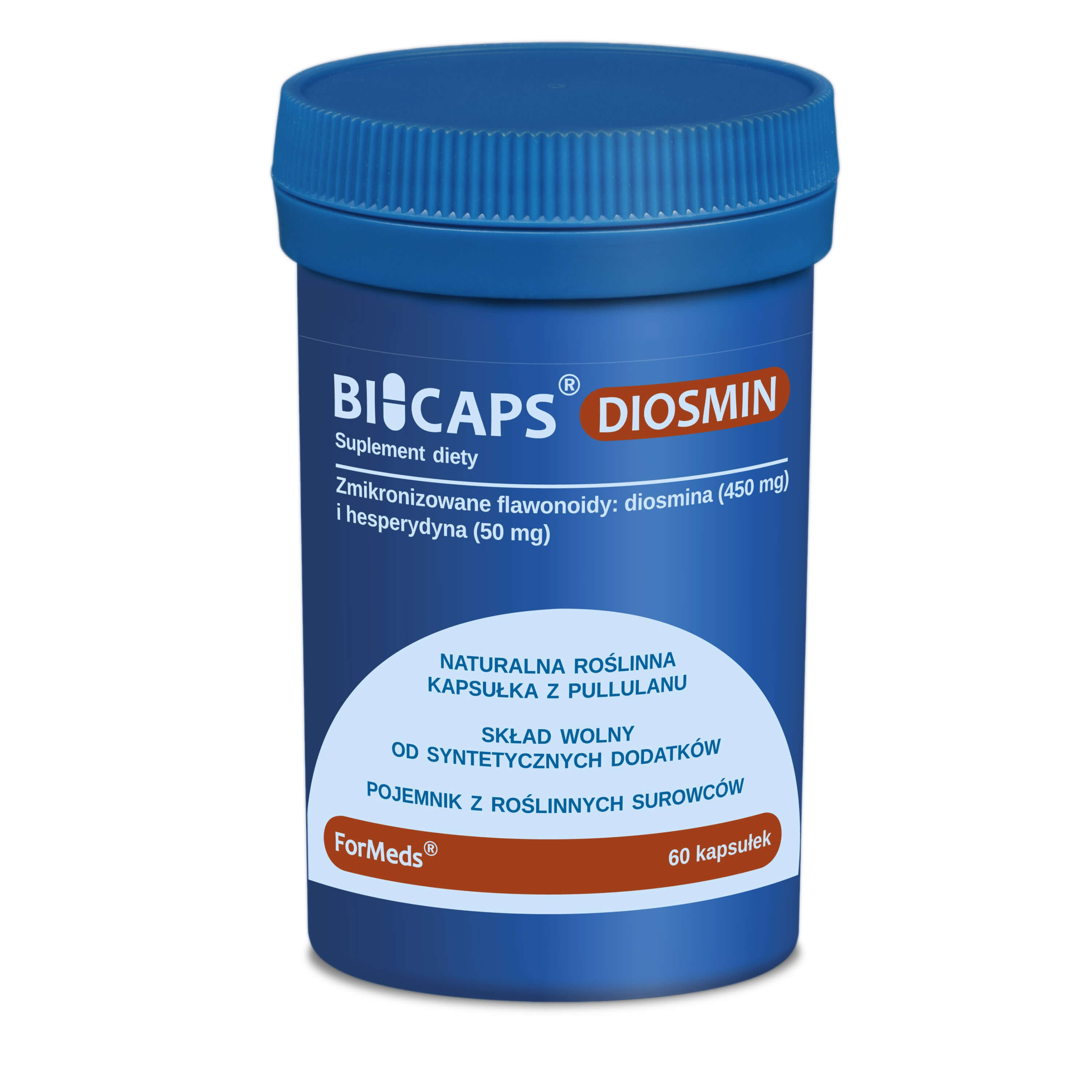BICAPS DIOSMIN 60 kapsułek - ForMeds