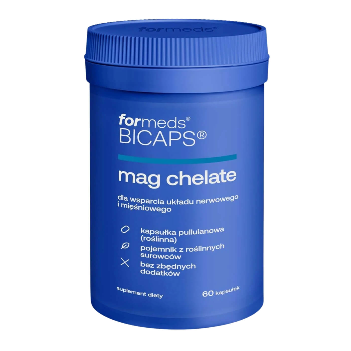 BICAPS mag chelate 60 kapsułek - ForMeds