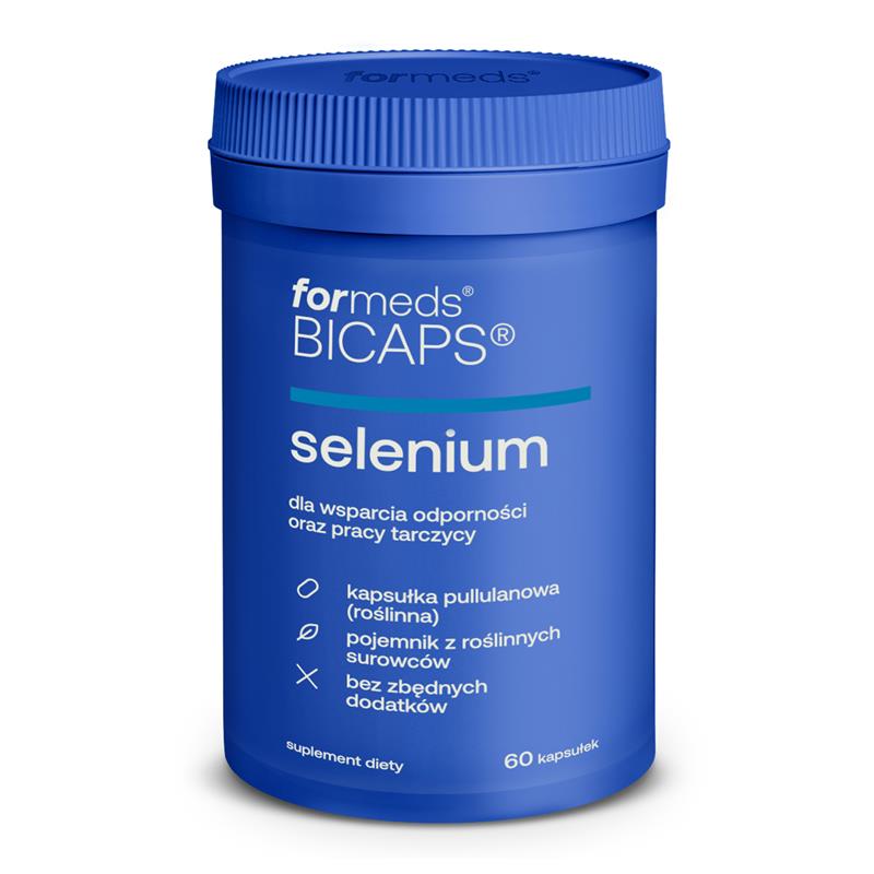 BICAPS SELENIUM Selen 60 kapsułek - ForMeds