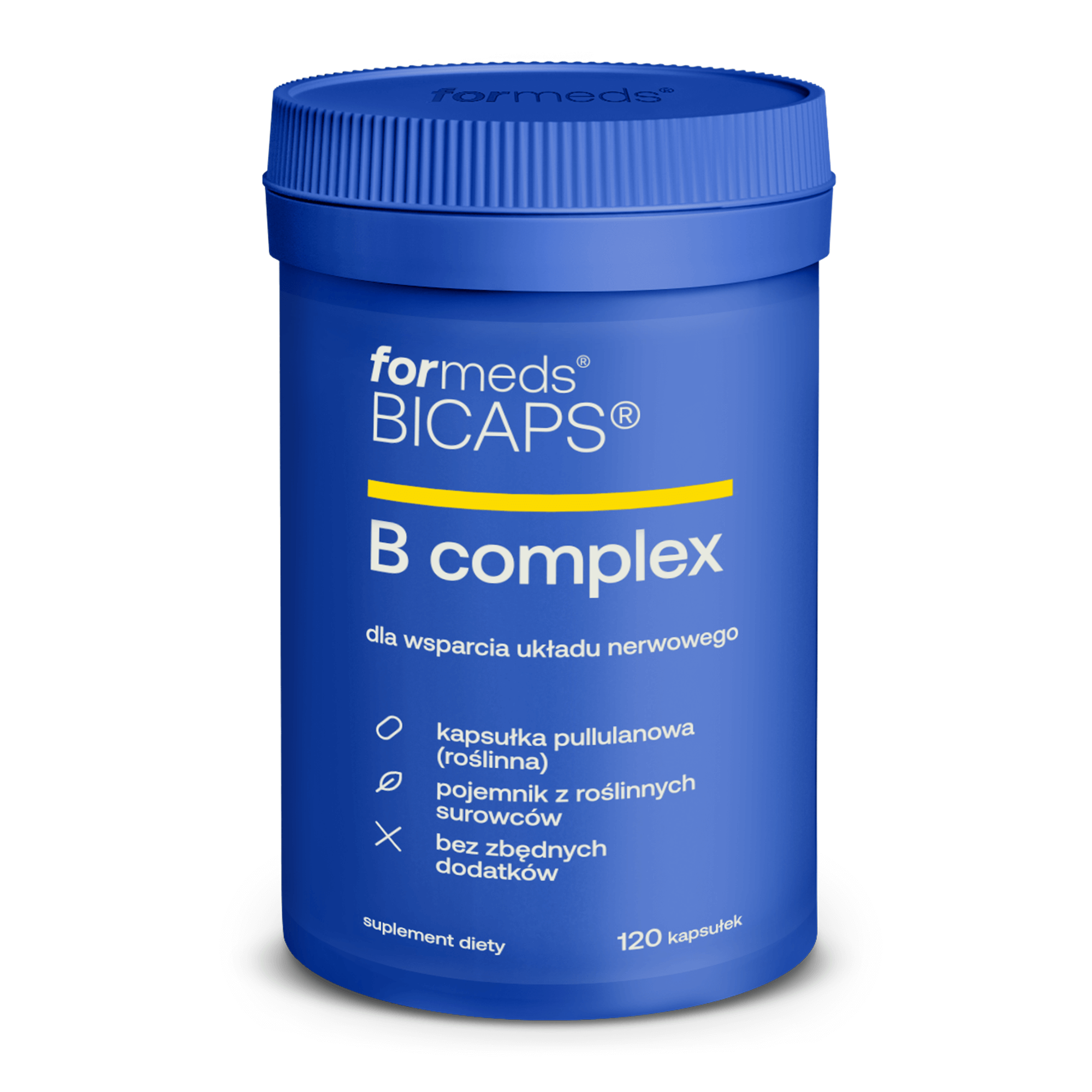 BICAPS Witamina B Complex 120 kapsułek - ForMeds