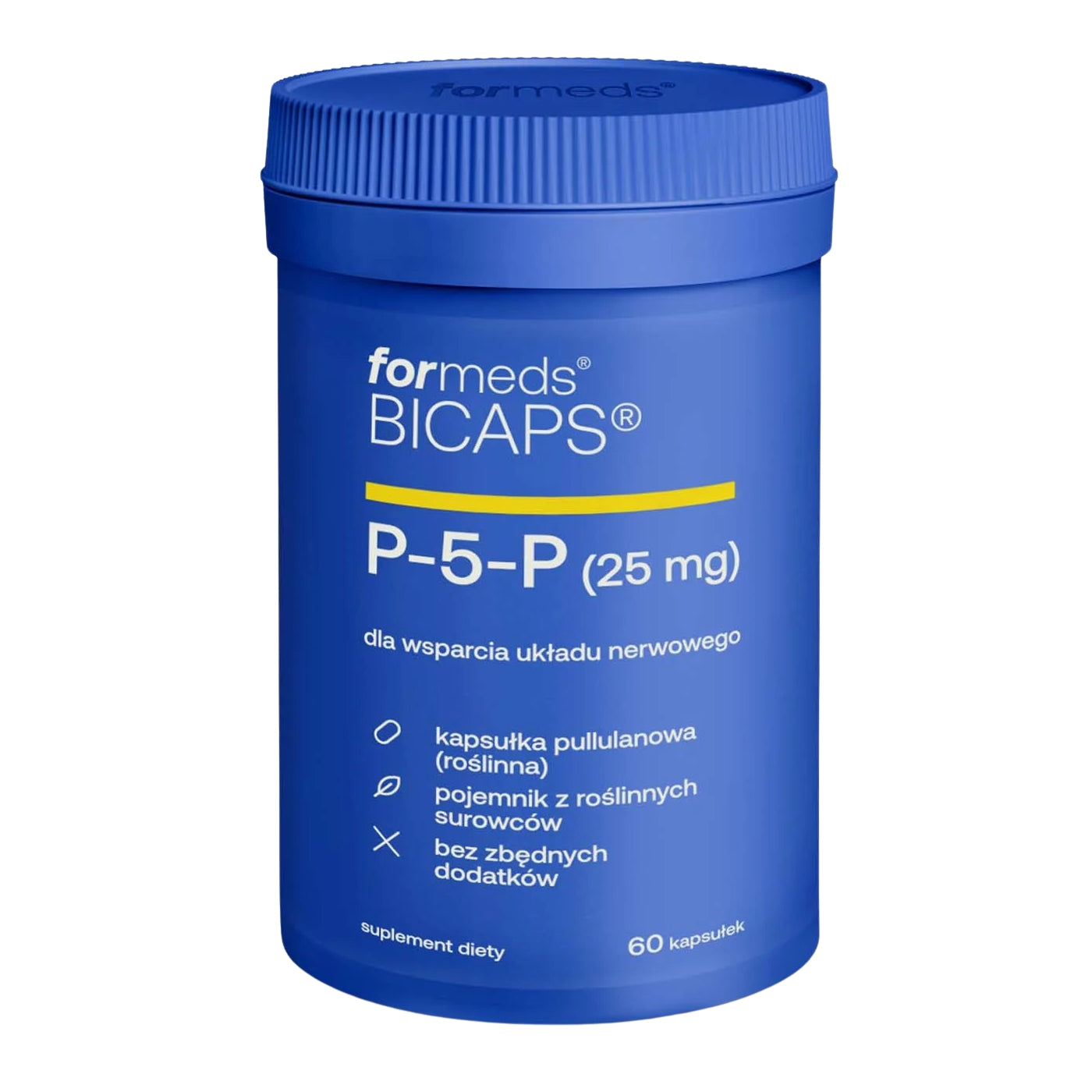 BICAPS Witamina B6 P-5-P 60 kapsułek - ForMeds