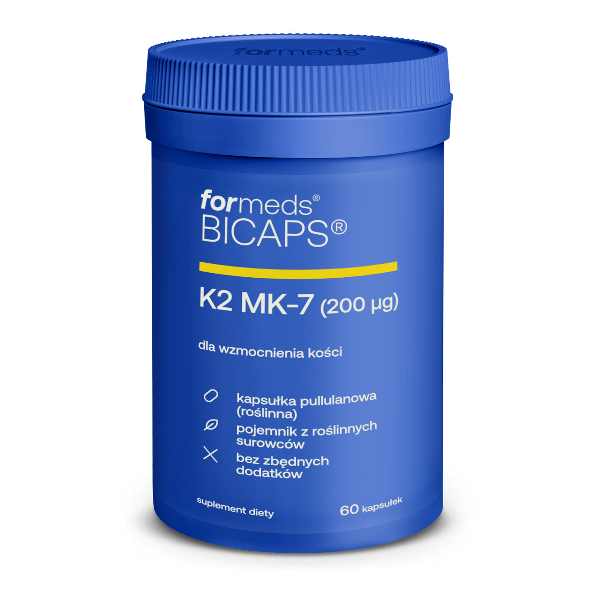 BICAPS Witamina K2 MK-7 60 kapsułek - ForMeds