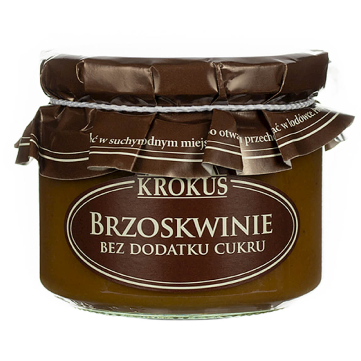 Brzoskwinie bez dodatku cukru 310 g - Krokus