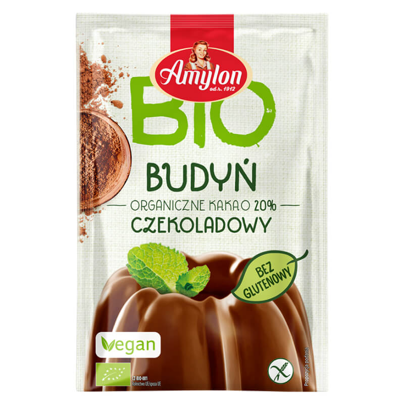 Budyń czekoladowy BIO 40 g - Amylon