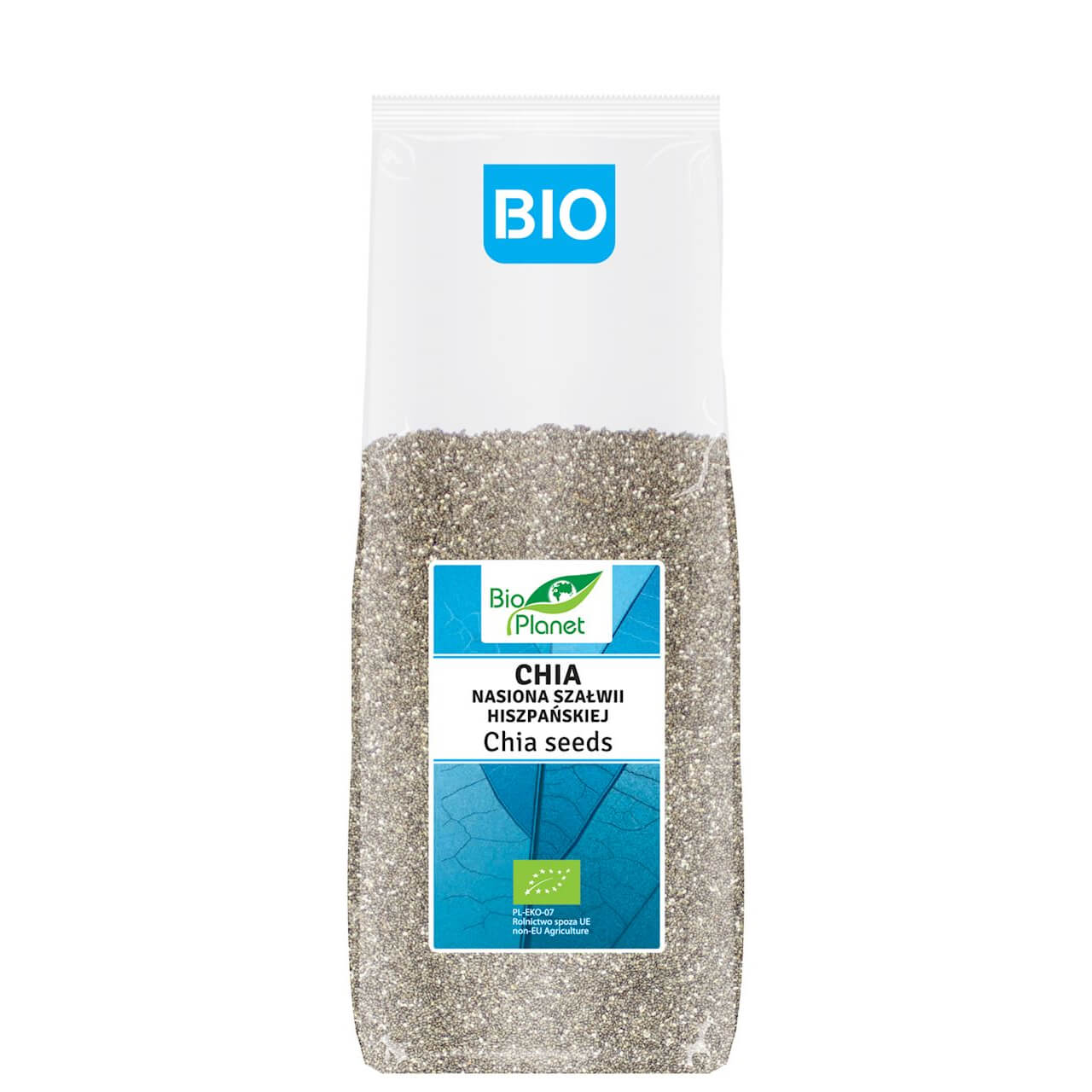 Organic Chia Seeds 1 kg - Bio Planet | Żywioł Zdrowia