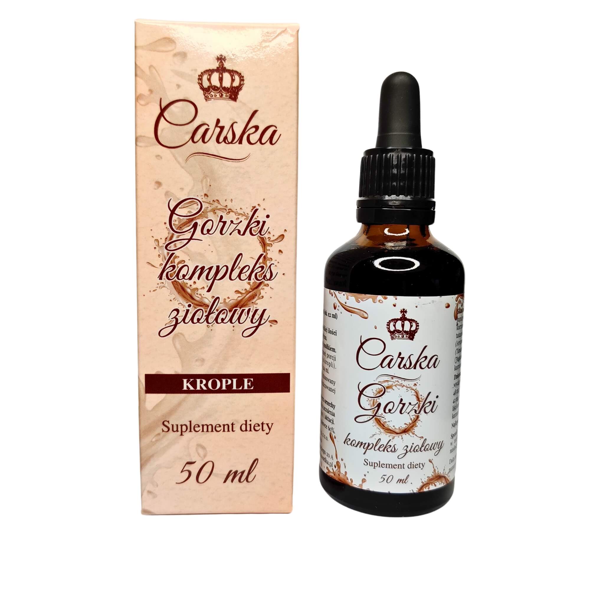 Carski gorzki kompleks ziołowy na pasożyty 50 ml - Carska