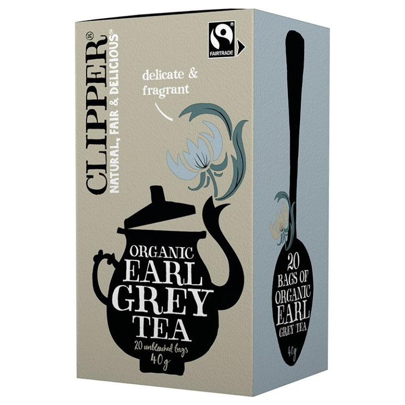 Herbata czarna Earl Grey BIO (20 × 2 g) 40 g - Clipper