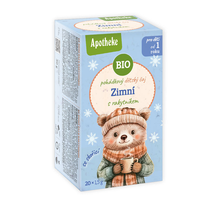 Herbata dla dzieci zimowa - dzika róża i rokitnik BIO (20 × 1,5 g) 30 g - Apotheke