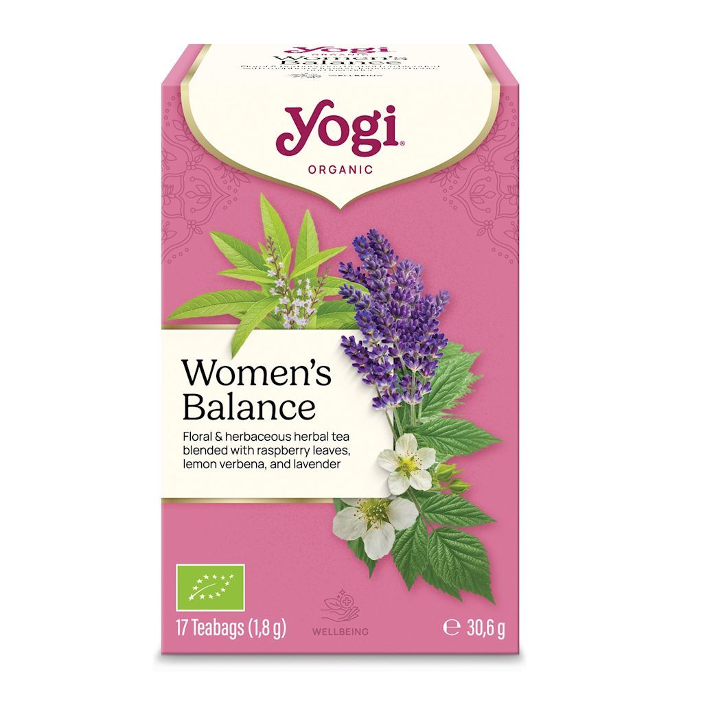 Herbata dla kobiet - Równowaga (Women's Balance) BIO (17 × 1,8 g) 30,6 g - Yogi Tea