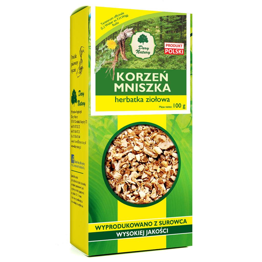 Herbata Korzeń Mniszka 100 g - Dary Natury