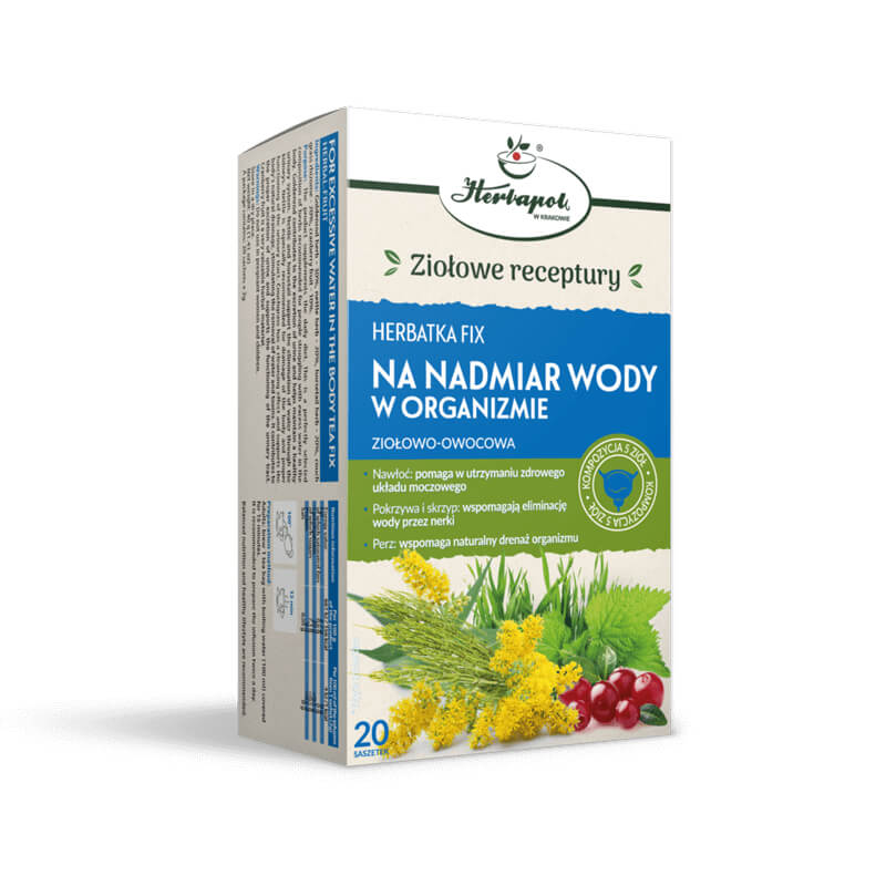 Herbata Na Nadmiar Wody fix (20 × 2 g) 40 g - Herbapol Kraków