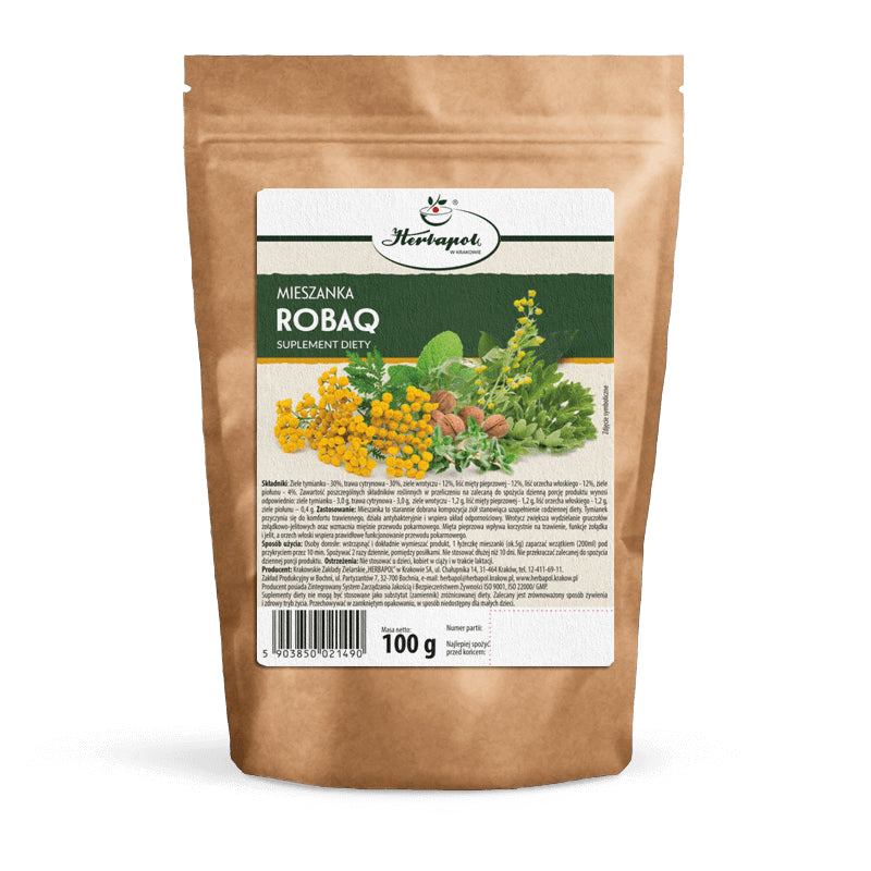 Herbata Robaq sypana 100 g - Herbapol Kraków