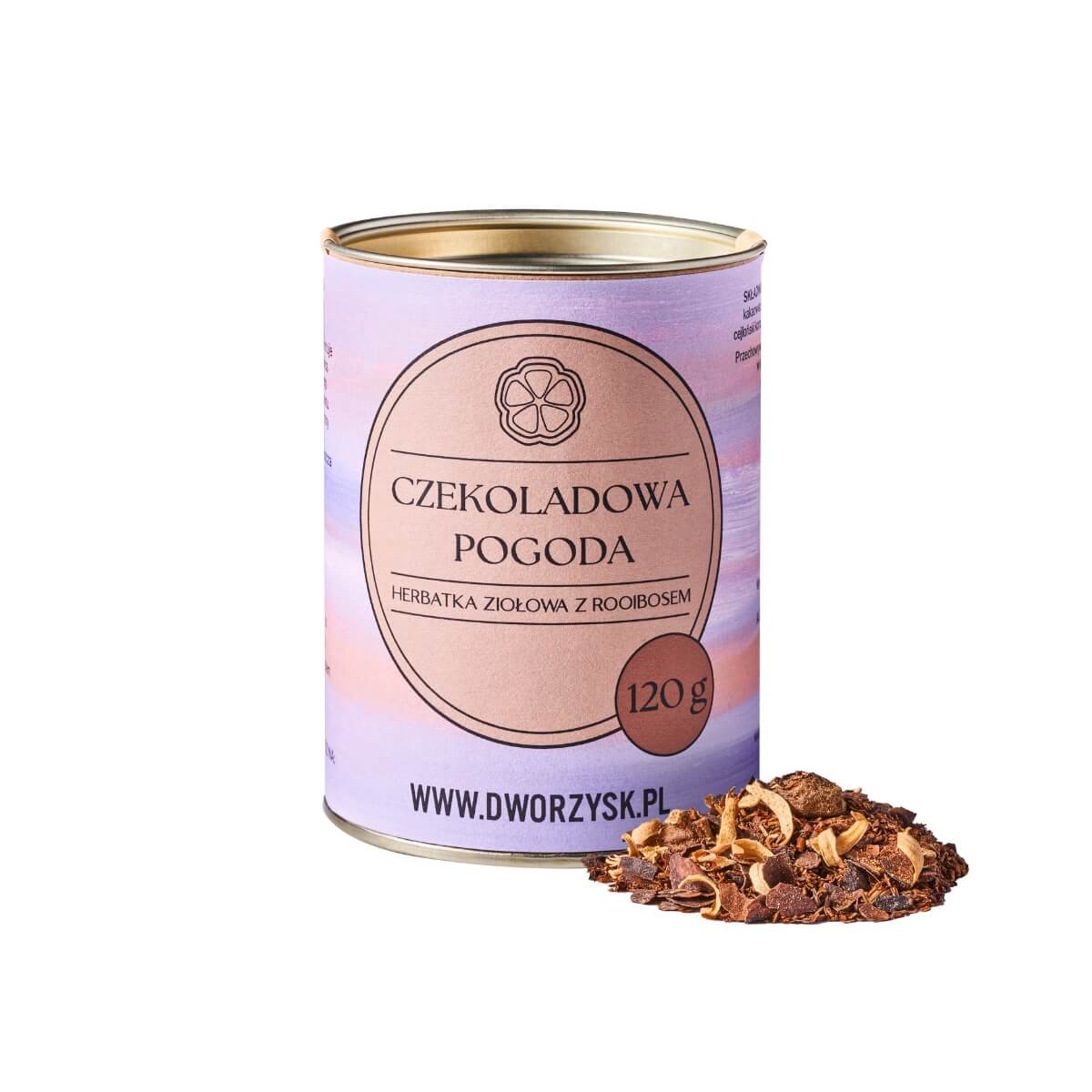 Herbata Rooibos Czekoladowa Pogoda 120 g - Dworzysk