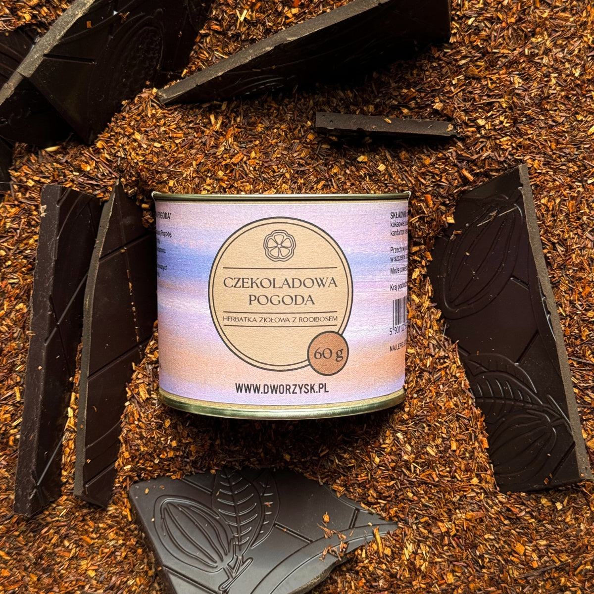 Herbata Rooibos Czekoladowa Pogoda 60 g - Dworzysk