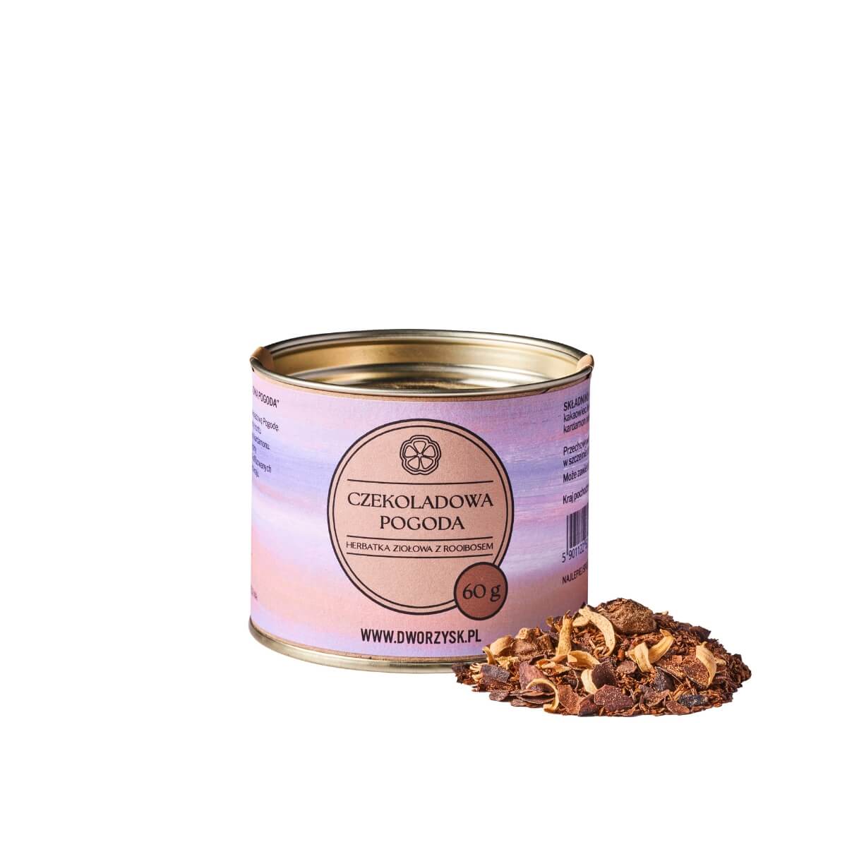 Herbata Rooibos Czekoladowa Pogoda 60 g - Dworzysk