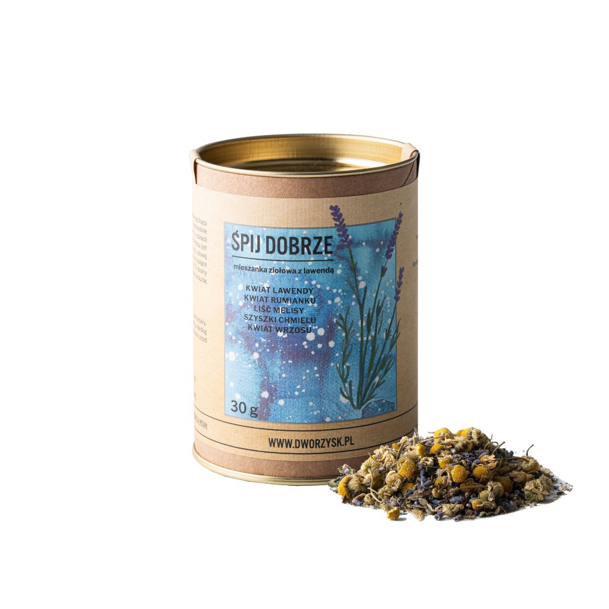 Mieszanka ziołowa Śpij Dobrze 30 g - Dworzysk