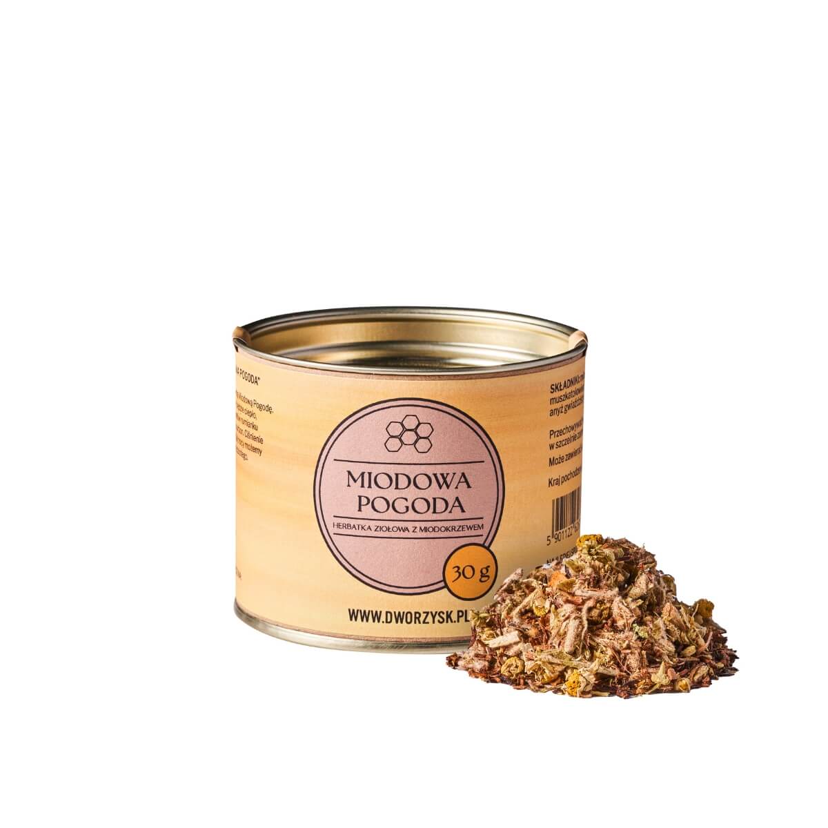 Herbata z miodokrzewem Miodowa Pogoda 30 g - Dworzysk