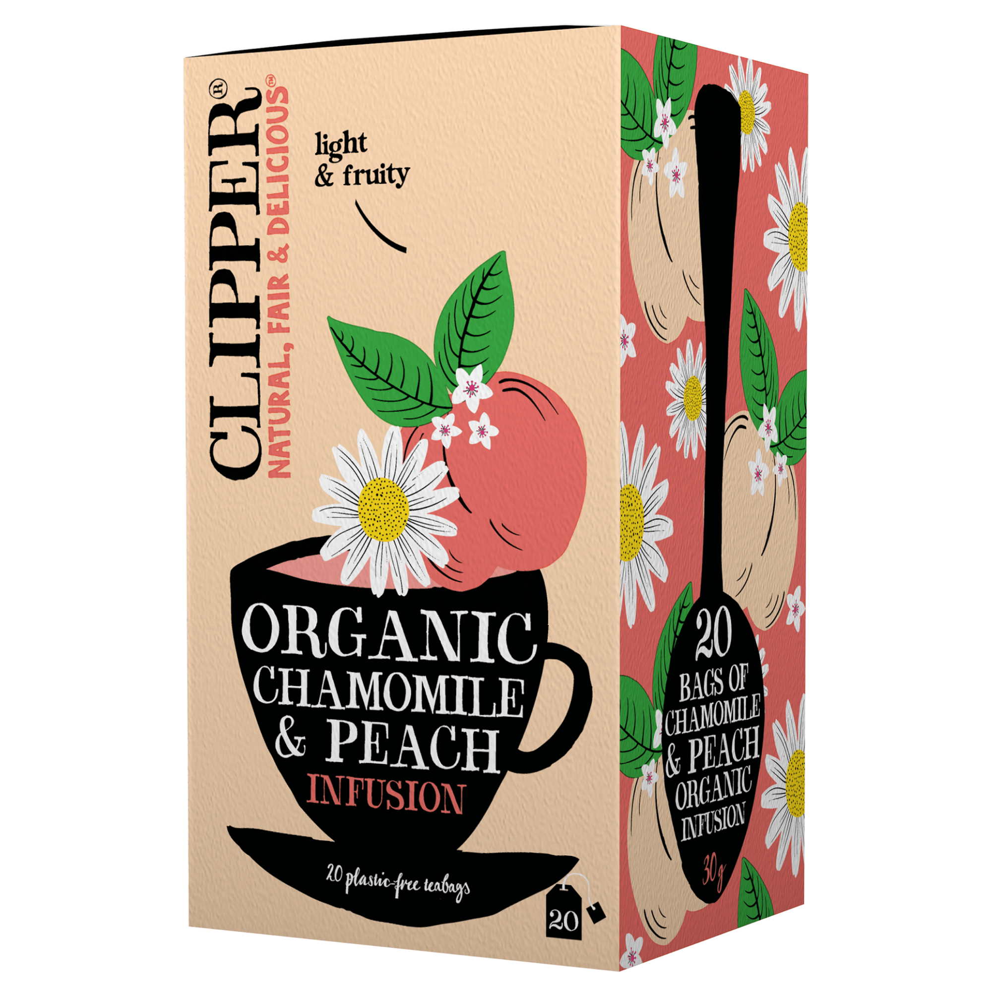 Clipper rumianek brzoskwinia