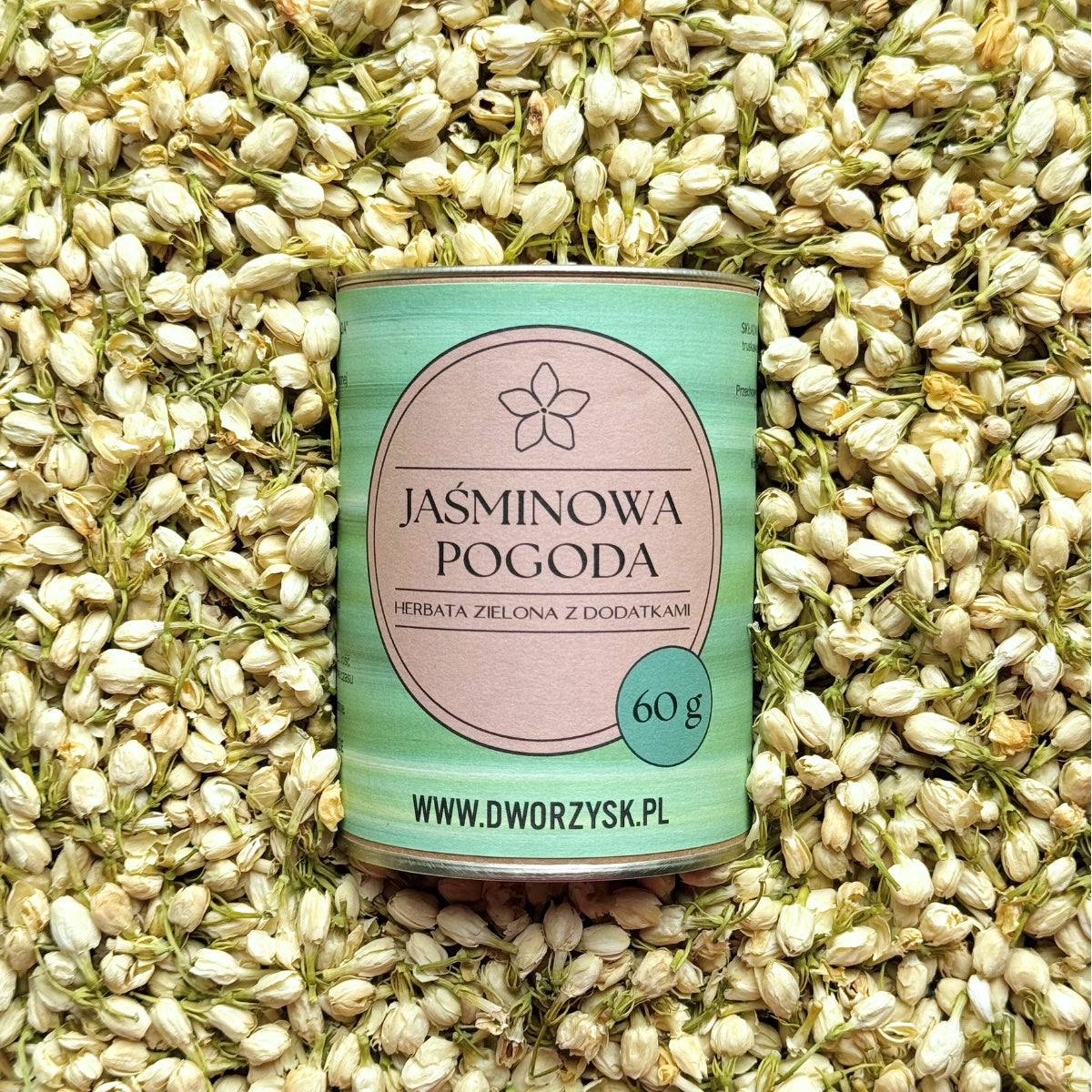 Herbata zielona Jaśminowa Pogoda 60 g - Dworzysk