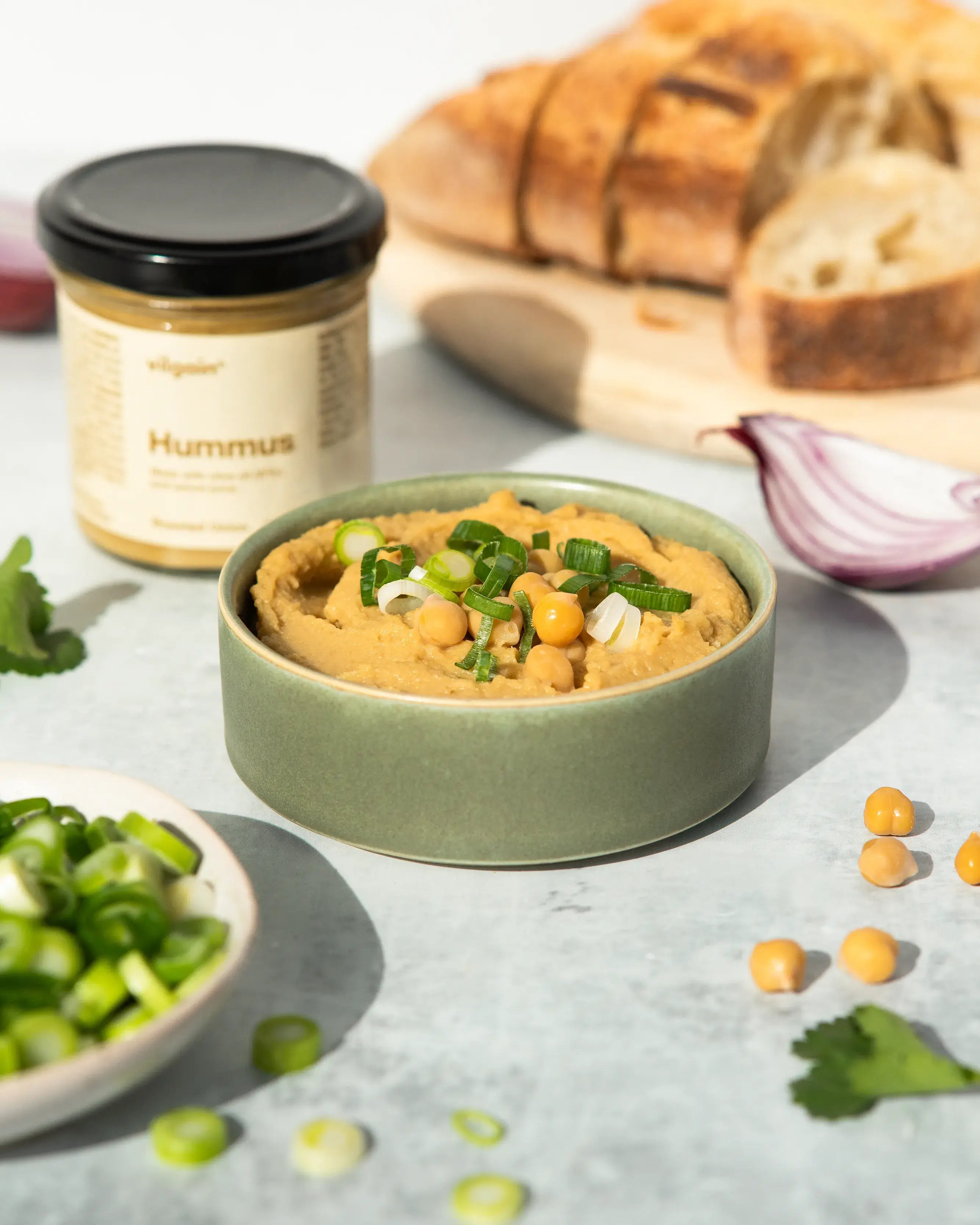 Hummus prażona cebula 140 g - Vilgain