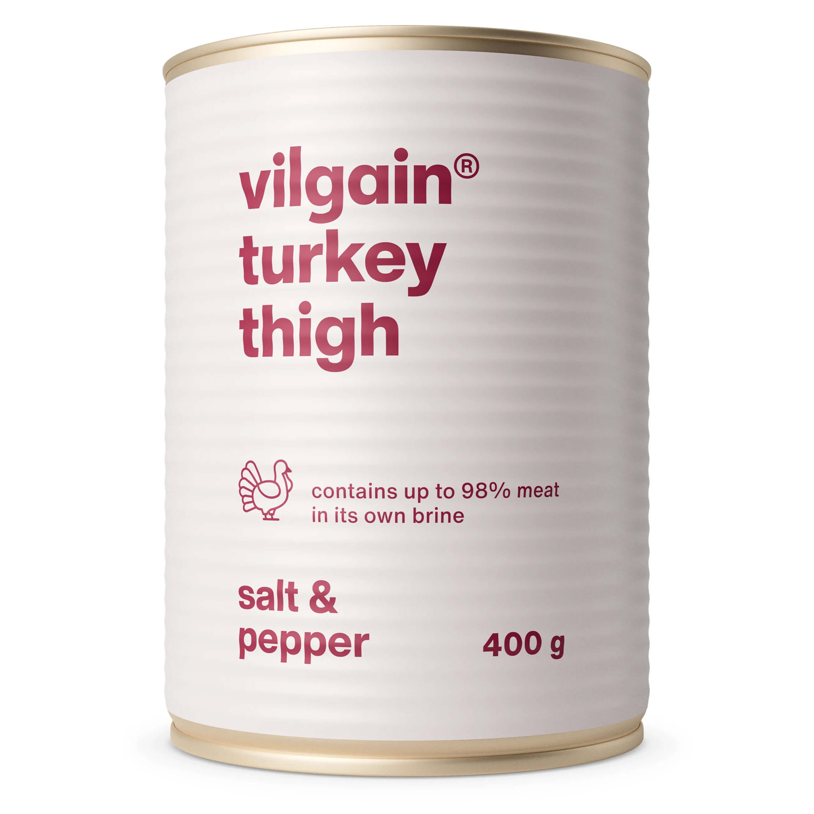 Cooked turkey 400 g - Vilgain