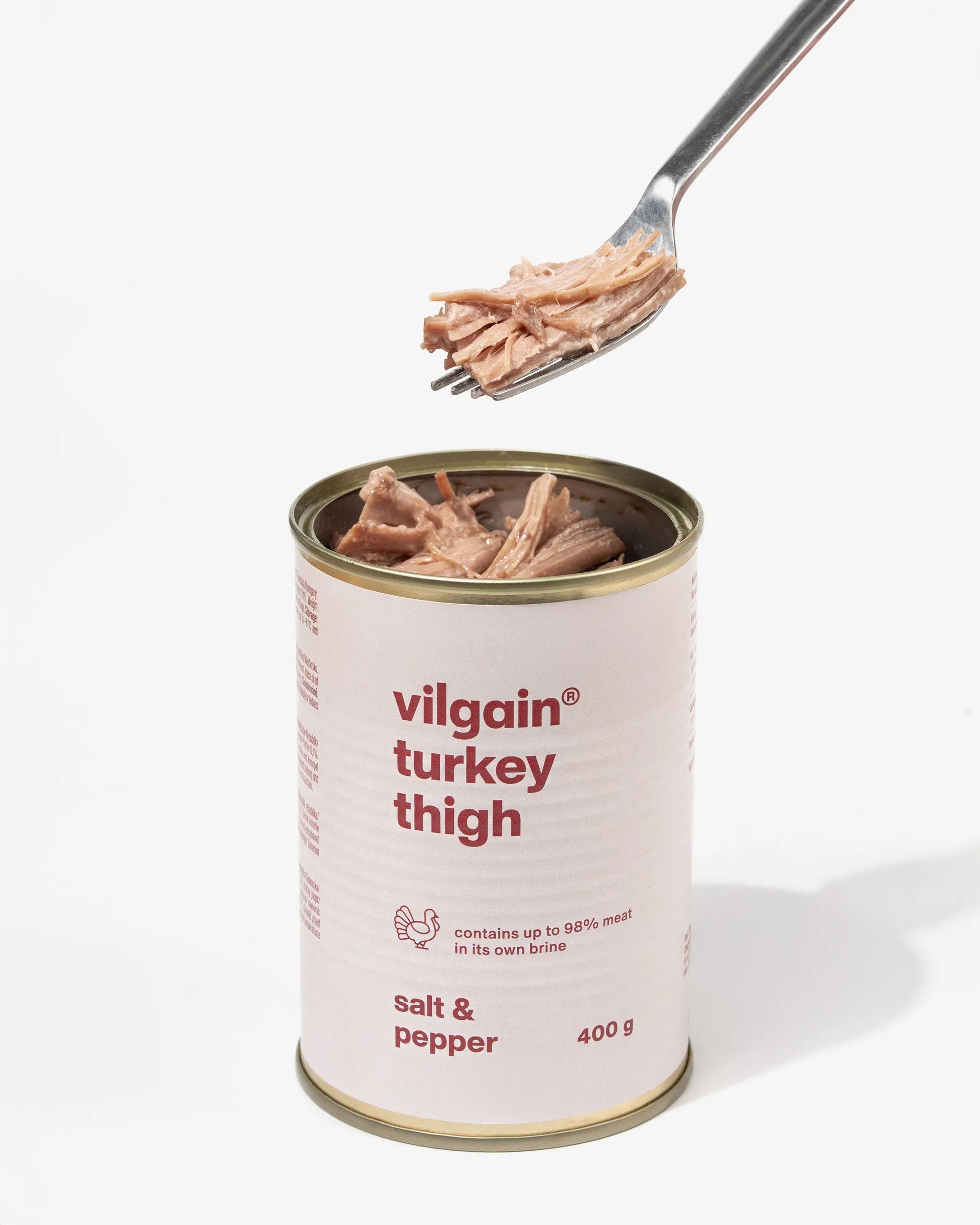 Cooked turkey 400 g - Vilgain