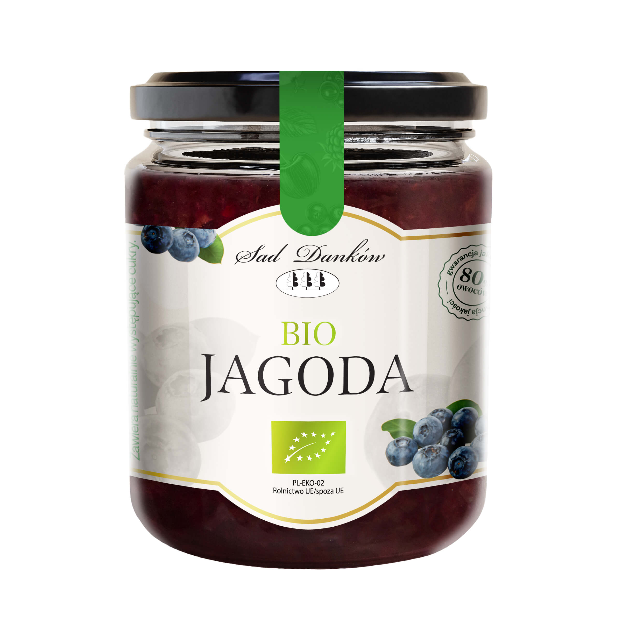 Jagoda 80% BIO 260 g - Sad Danków