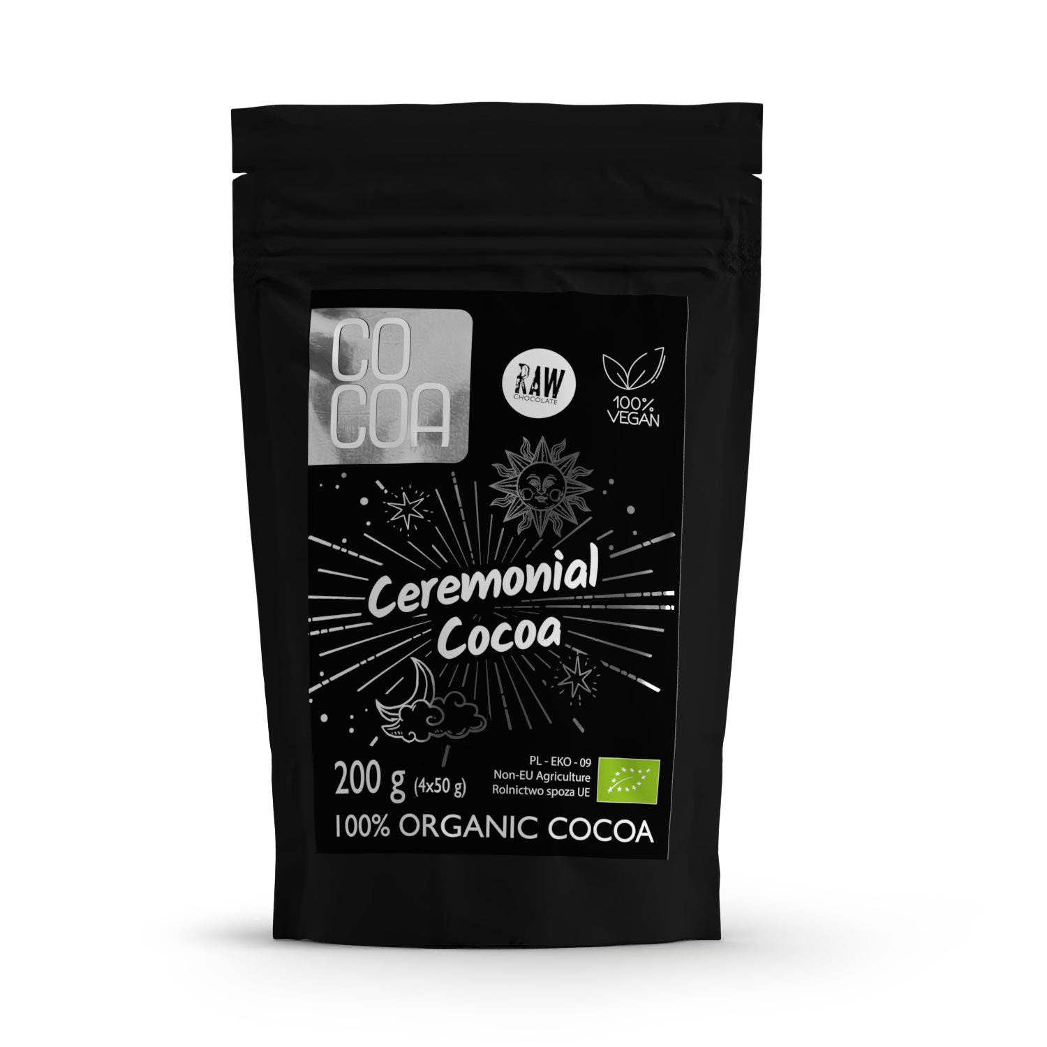kakao ceremonialne cocoa 4 tabliczki 50 g