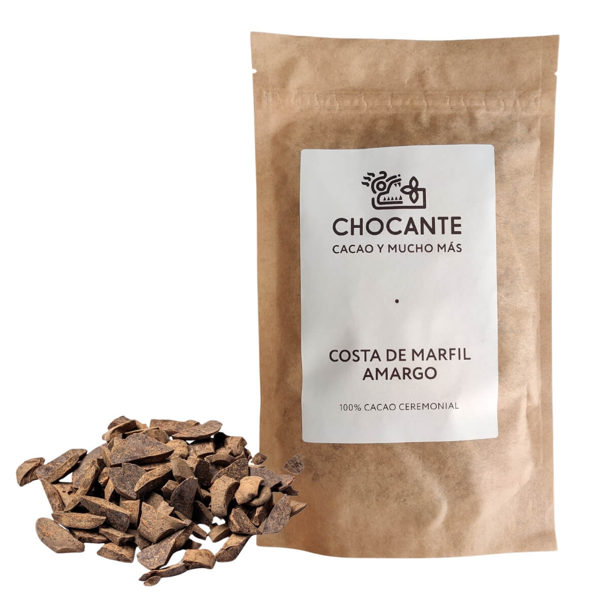 Kakao ceremonialne Costa de Marfil Amargo 250 g - Chocante