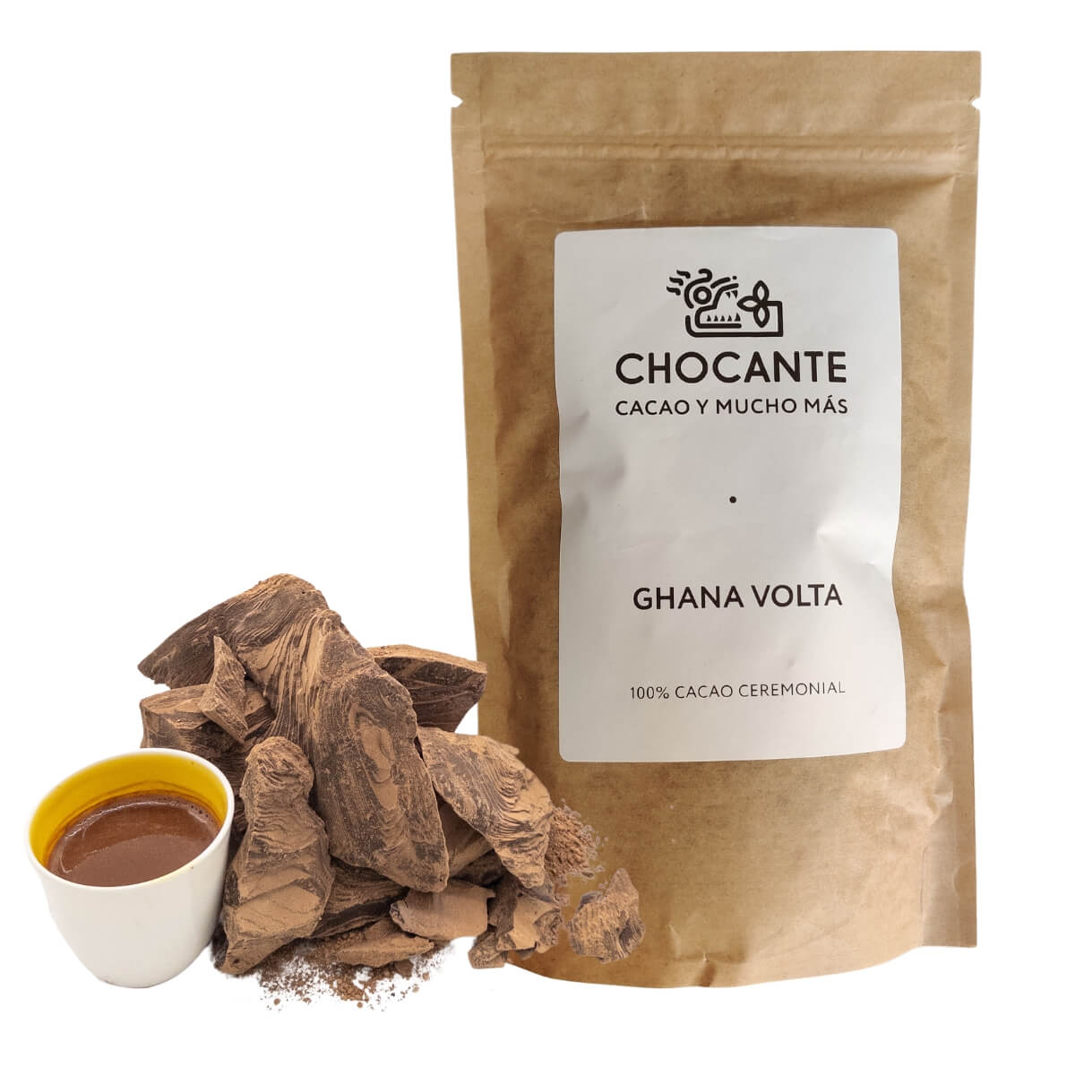 Kakao ceremonialne Ghana Volta - Chocante