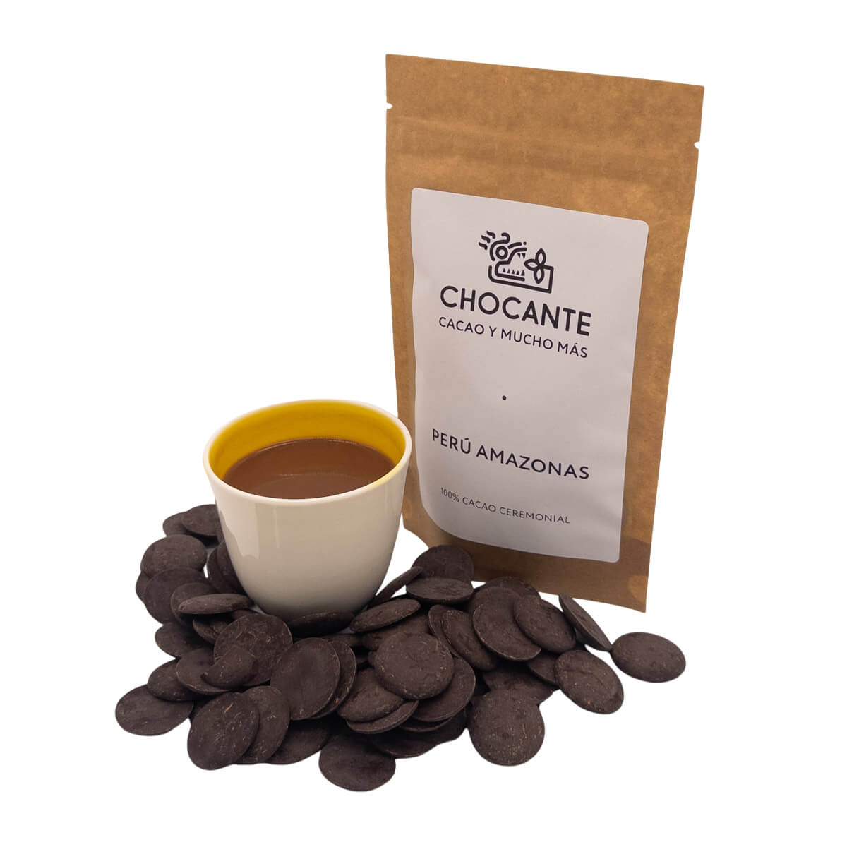Kakao ceremonialne Perú Amazonas BIO - Chocante