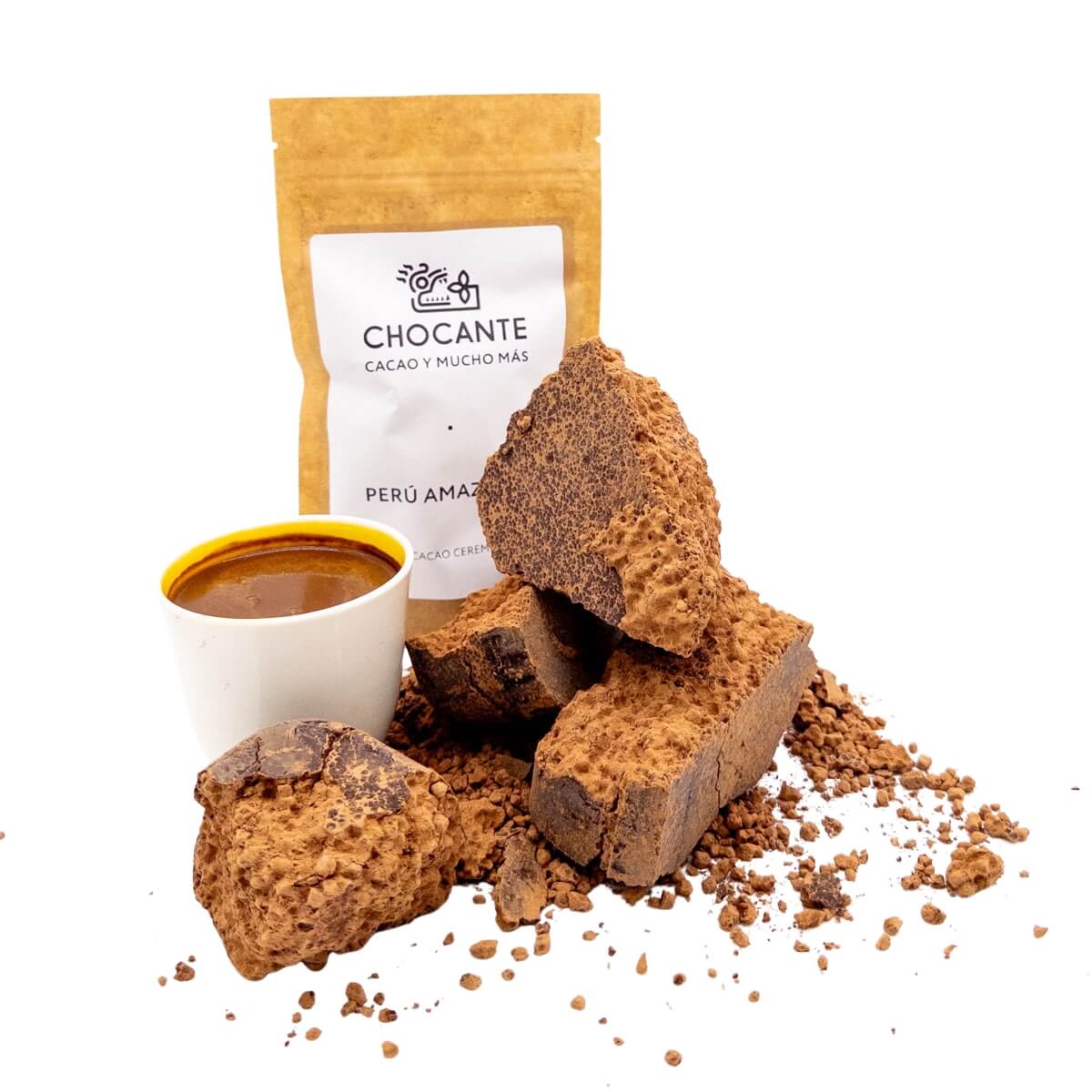 Kakao ceremonialne Perú Amazonas BIO - Chocante