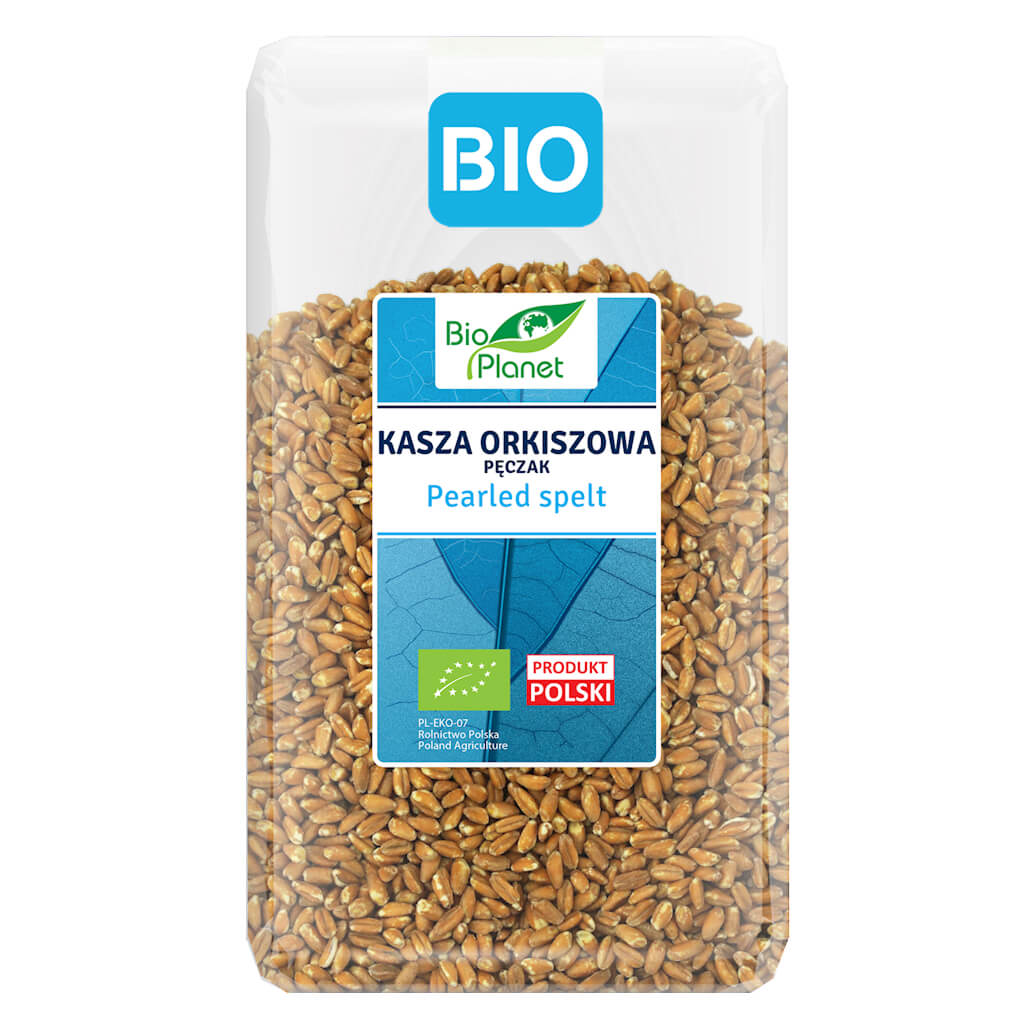 Kasza orkiszowa pęczak BIO 1 kg - Bio Planet