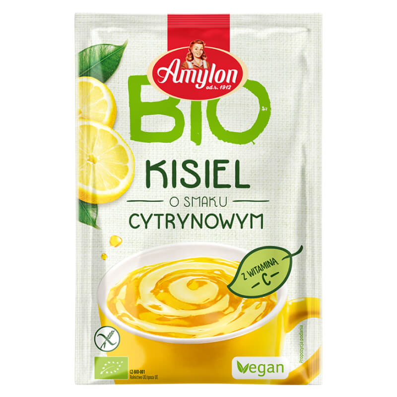 Kisiel cytrynowy BIO 30 g - Amylon