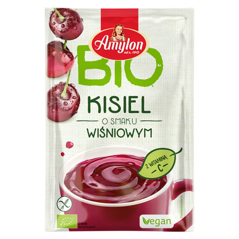 Kisiel wiśniowy BIO 30 g - Amylon
