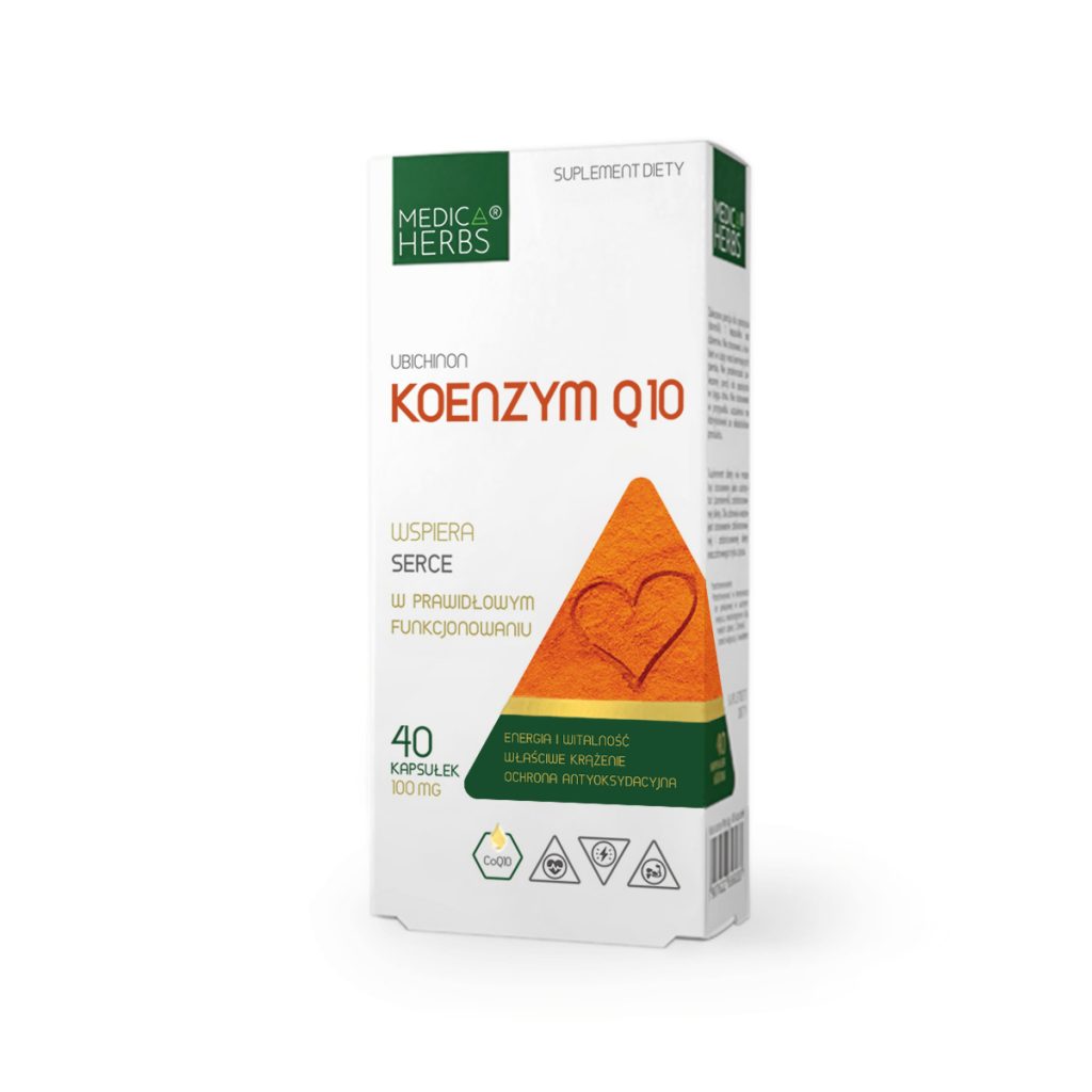 Koenzym Q10 100 mg 40 kapsułek - Medica Herbs