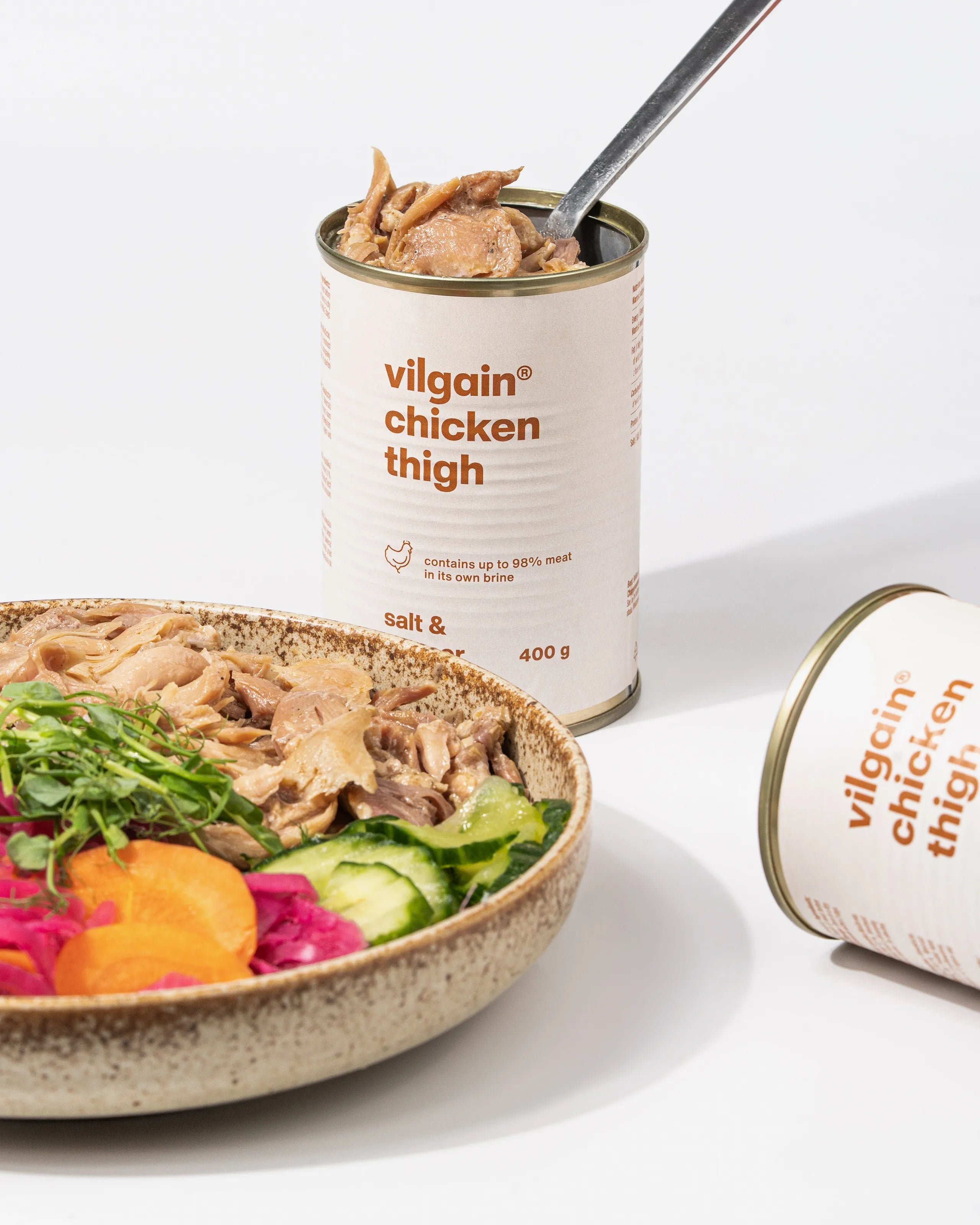 Kurczak gotowany 400 g - Vilgain