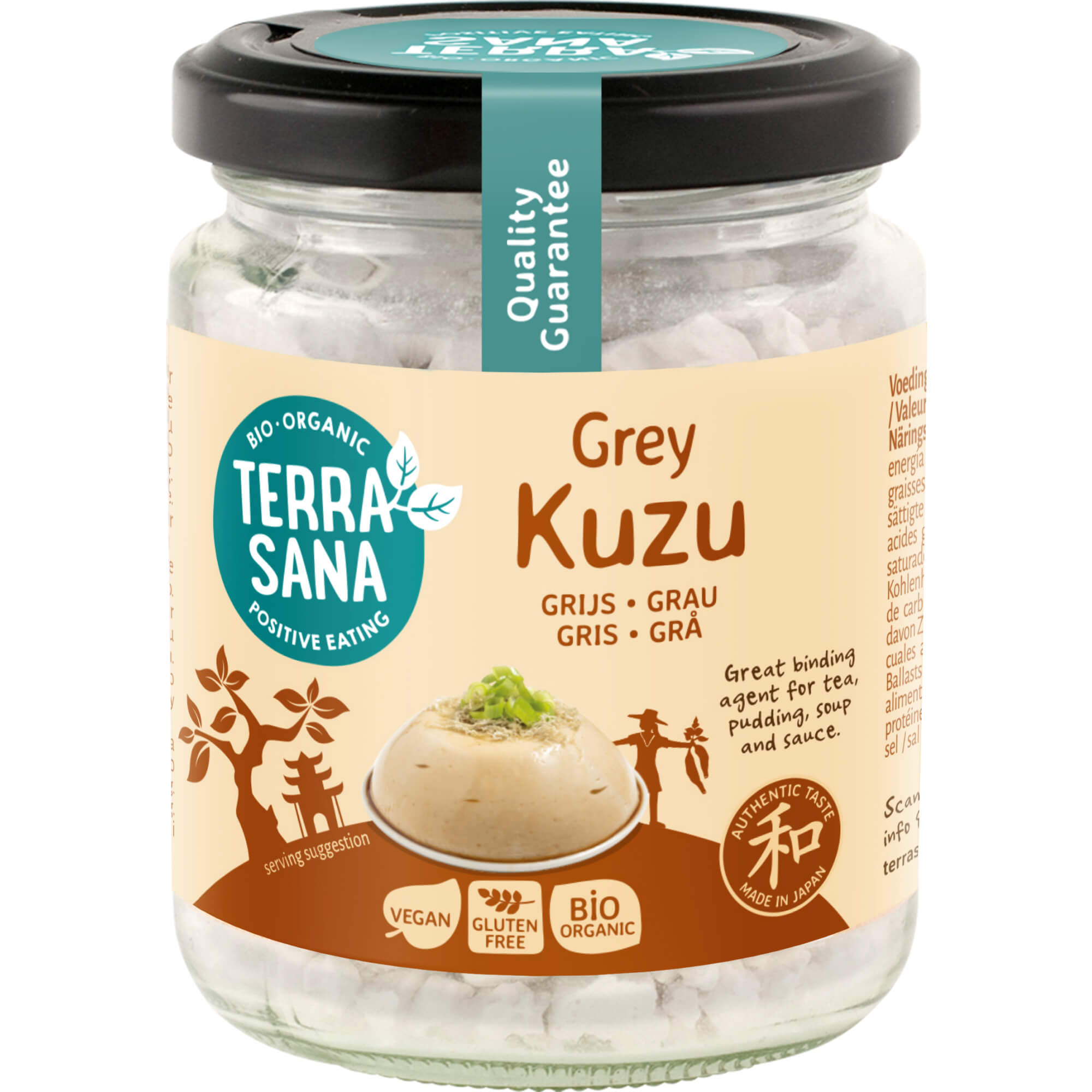 Kuzu szare (skrobia z korzenia) BIO 125 g - TerraSana