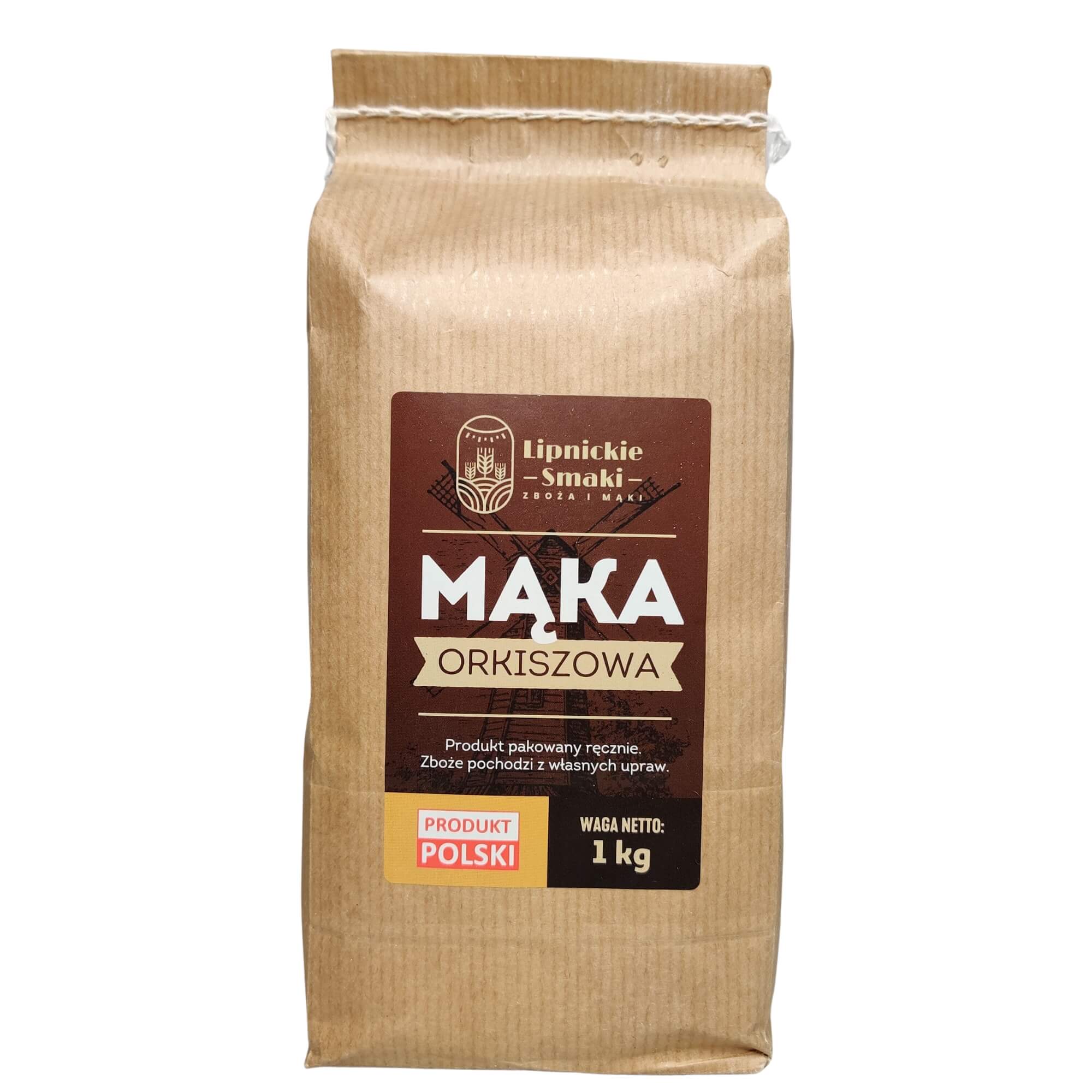 Mąka orkiszowa typ 2000 BIO 1 kg - Lipnickie Smaki
