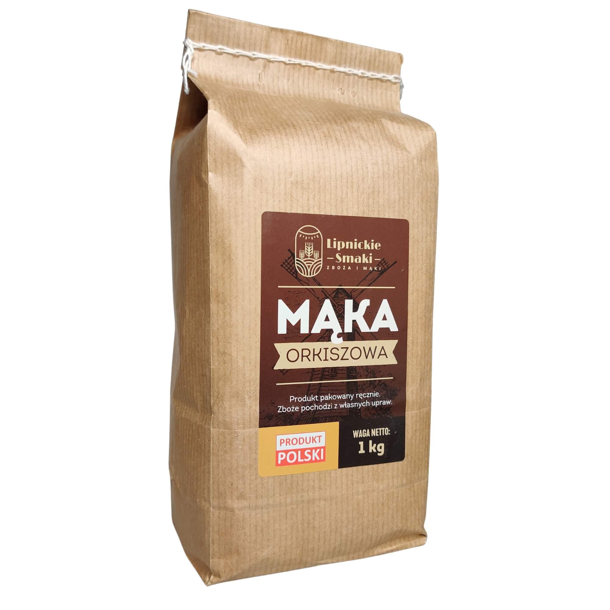Mąka orkiszowa typ 2000 BIO 1 kg - Lipnickie Smaki