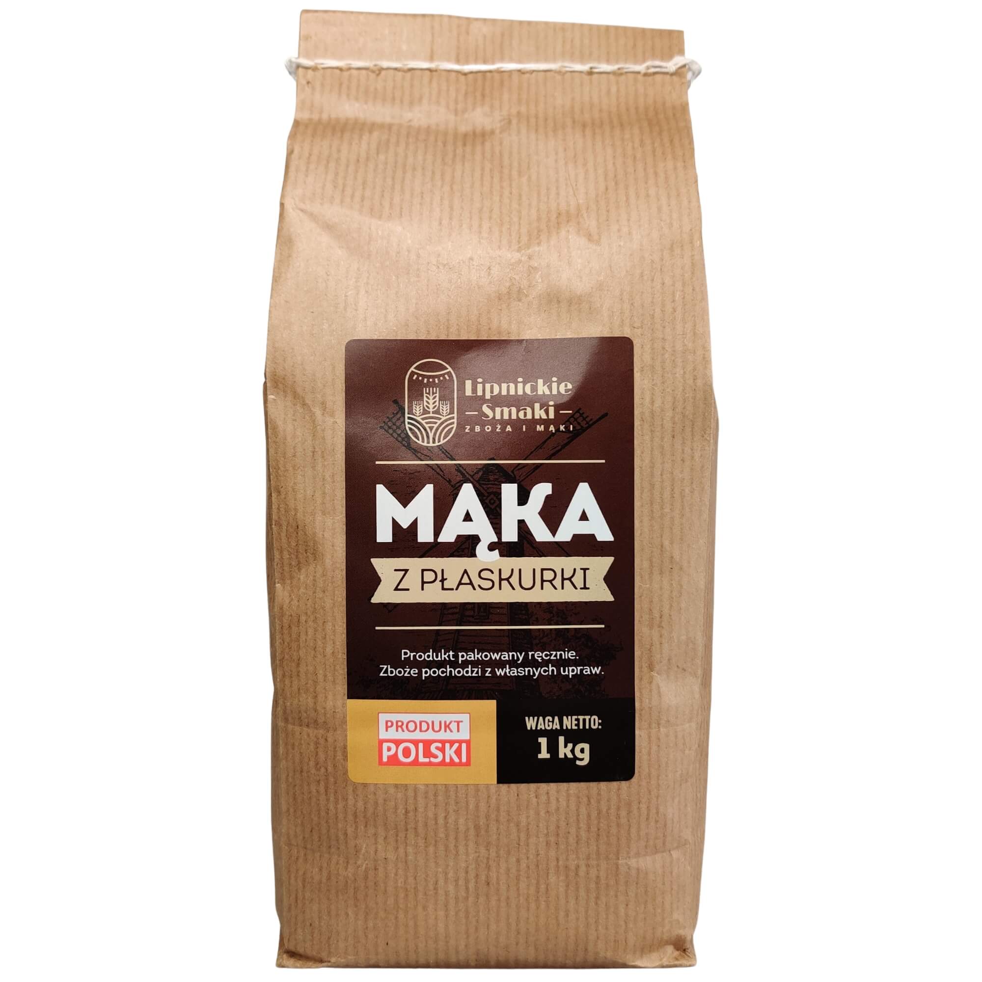 Mąka z płaskurki typ 550 BIO 1 kg - Lipnickie Smaki